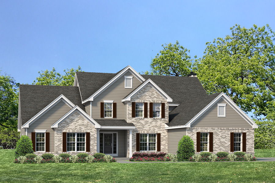 Westbrooke Elv ll - 1.5 Story House Plans in MO