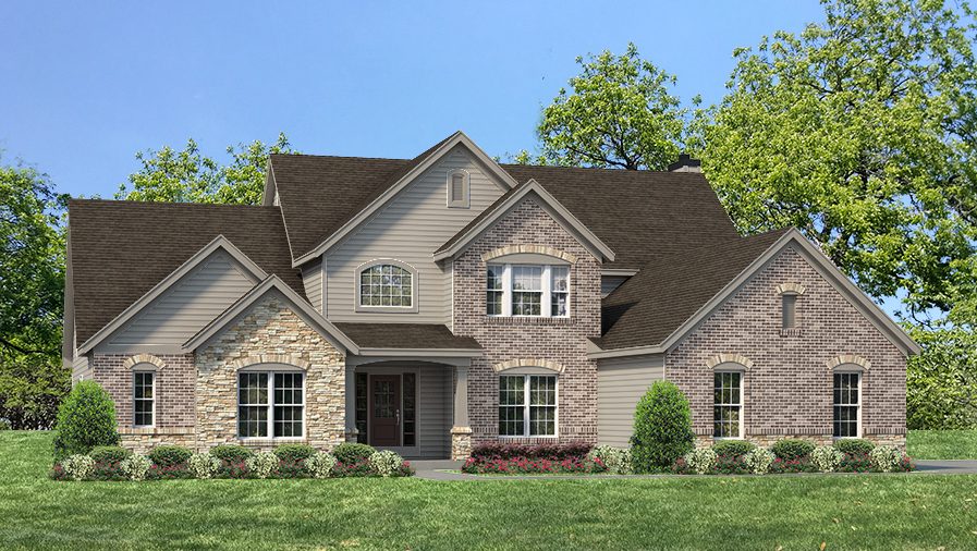 Westbrooke Elv lV - 1.5 Story House Plans in MO