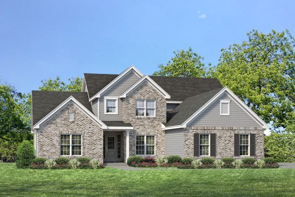 Wyndham Elv ll - 1.5 Story House Plans in MO