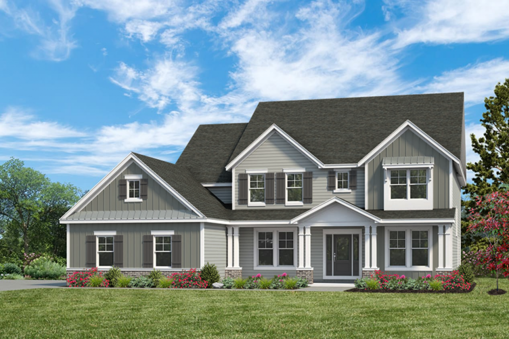 Waterford ll Elv V - 2 Story House Plans in MO