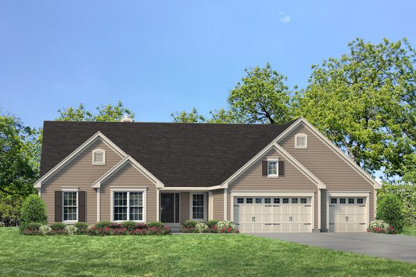 Arlington II - Ranch House Plans in MO