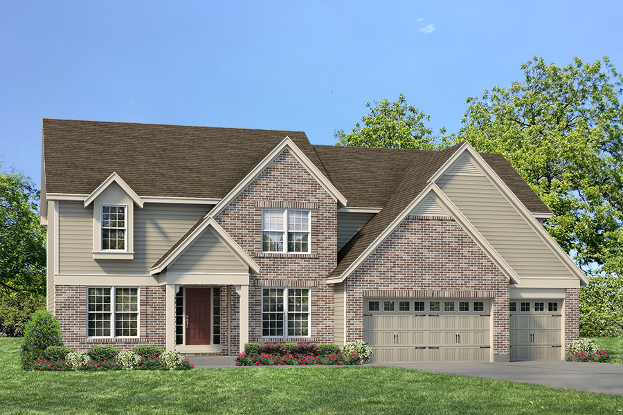 Hadleigh Elv II - 2 Story House Plans in MO