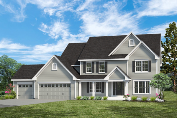 Waterford II Elv I - 2 Story House Plans in MO