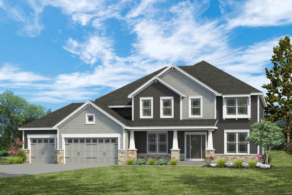 Waterford II Elv VI - 2 Story House Plans in MO