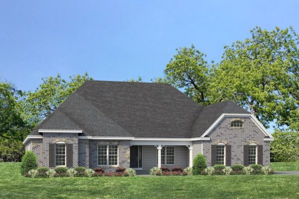 Nantucket Elv ll - Ranch House Plans in MO