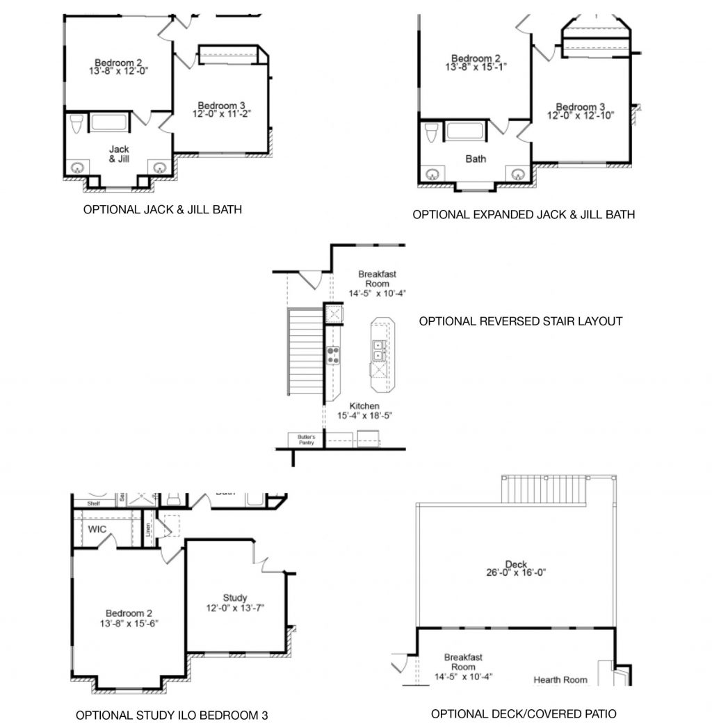 Nantucket II 1st FL Options - Ranch House Plans in MO