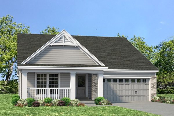 Whitehall Elv I - Ranch House Plans in MO