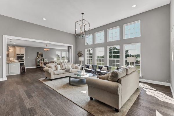 Arlington II Great Room - Ranch House Plans in MO