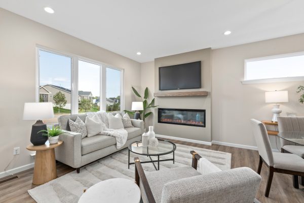 Fairground Great Room - 2 Story Town House Floor Plans in MO