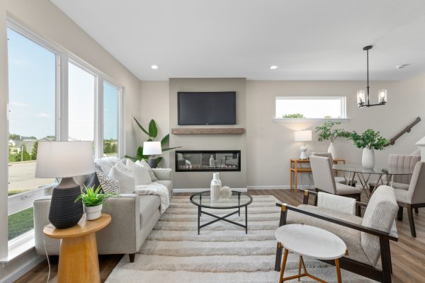 Fairground Great Room - 2 Story Town House Floor Plans in MO