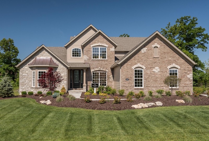 Wyndham 1.5 Story House Plans in MO Fischer & Frichtel Homes