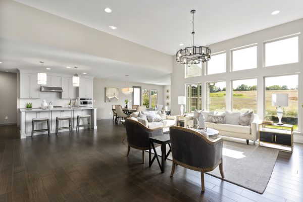 Woodside Great Room - Ranch House Plans in MO
