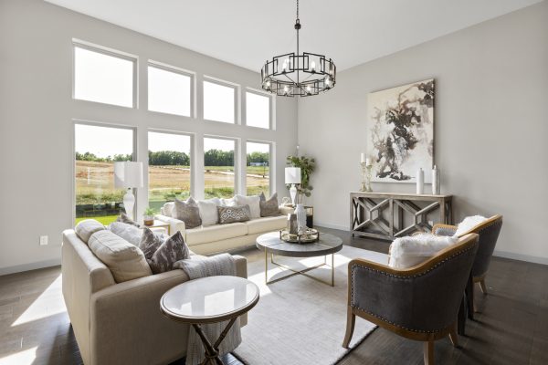 Woodside Great Room - Ranch House Plans in MO