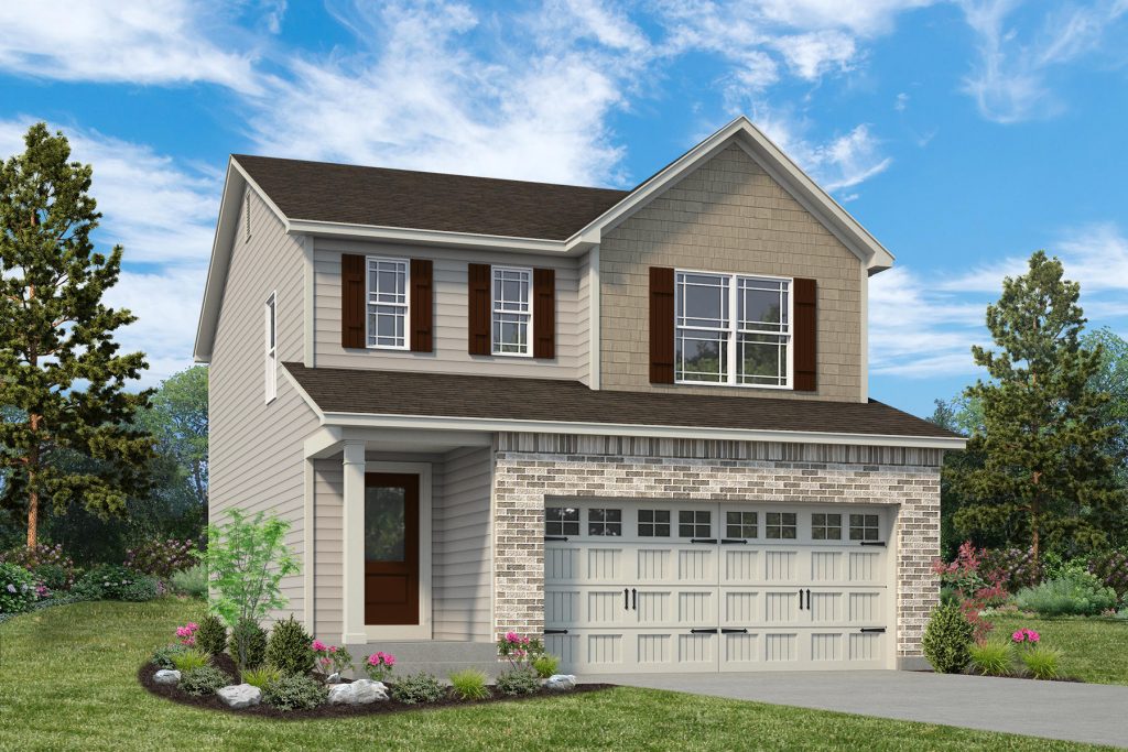 Windsor Elv I - 2 Story House Plans in MO