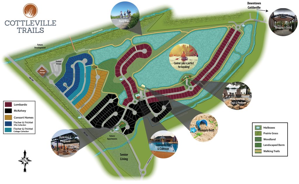 Fischer & Frichtel New Homes in Cottleville MO at Cottleville Trails